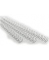Metāla spirāles iesiešanai, 4,8 mm (3/16), 100gab., baltā krāsā
