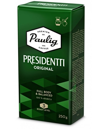 Maltā kafija PAULIG Presidentti Original, 250 g