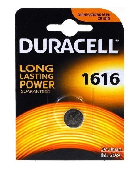 Baterija DURACELL CR1616, litija, 1 gab.