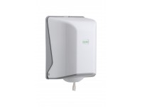 Popierinių rankšluosčių ritiniais laikiklis MINI Feed Point VIALLI, baltas