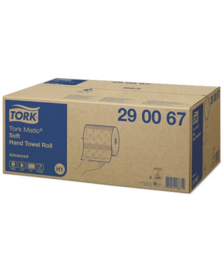 Papīra dvieļi ruļļos TORK Advanced Soft (H1), 290067, 150 m, 1 rullis.