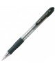 Automātiska lodīšu pildspalva PILOT Super Grip, 1 mm, melna