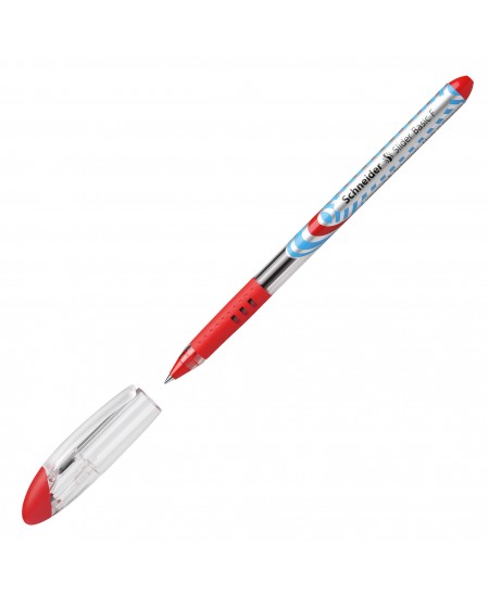 Lodīšu pildspalva SCHNEIDER Slider Basic, M, 0.5 mm, sarkana