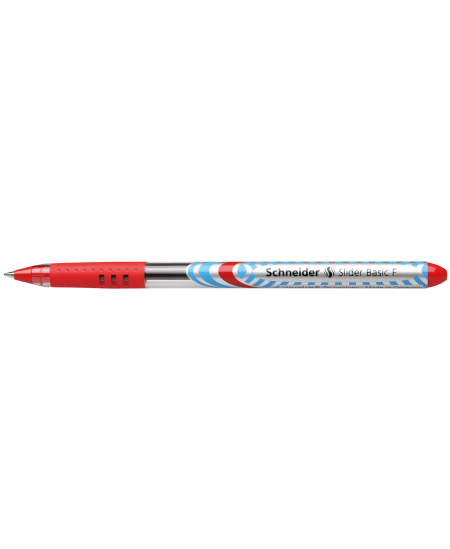 Lodīšu pildspalva SCHNEIDER Slider Basic, M, 0.5 mm, sarkana