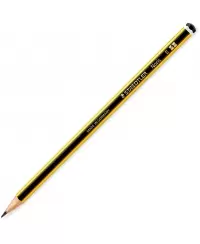 Tribriaunis pieštukas su trintuku STAEDTLER Noris su trintuku, padrožtas, HB