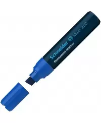 Permanentinis žymeklis SCHNEIDER Maxx 280, kirsta galvutė, 4-12 mm, mėlynas
