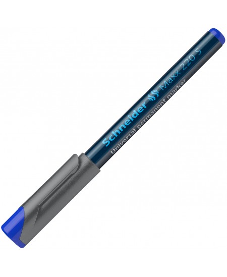 Permanents marķieris SCHNEIDER Maxx 220 S, 0.4 mm, zils