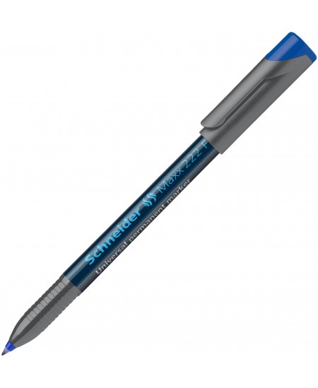 Permanents marķieris SCHNEIDER Maxx 222 F, 0.7 mm, zils