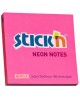 Līmlapiņas STICK´N, 76x76 mm, 100 lapiņas, spilgti rozā