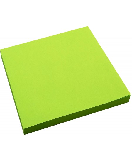 Līmlapiņas FORPUS NEON, 75x75 mm, 80 lapiņas, neona zaļas