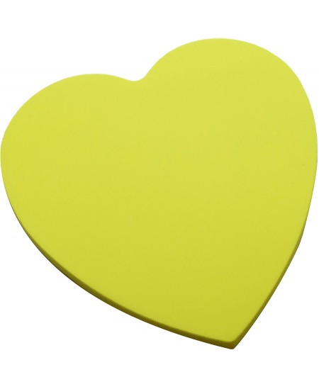 Lipnūs lapeliai FORPUS Heart, 40 lapelių, geltoni