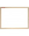 Balta magnētiskā tāfele MEMOBOARDS, 90x120 cm, koka rāmis