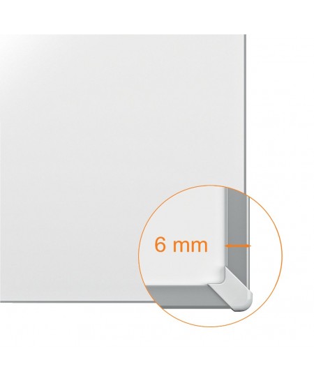 Balta magnētiska tāfele NOBO, platekrāna, 89x50 cm, 40 , alumīnija rāmis