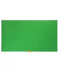 Skelbimų lenta NOBO, plačiaekranė, 122x69 cm, 55", aliuminio rėmas, žalia