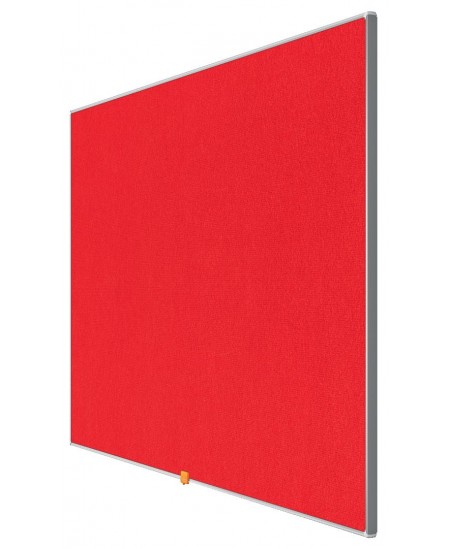Paziņojumu tāfele NOBO, platekrāna, 122x69 cm, 55 , alumīnija rāmis, sarkana