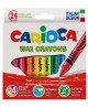 Vaska krītiņi CARIOCA, 24 krāsas