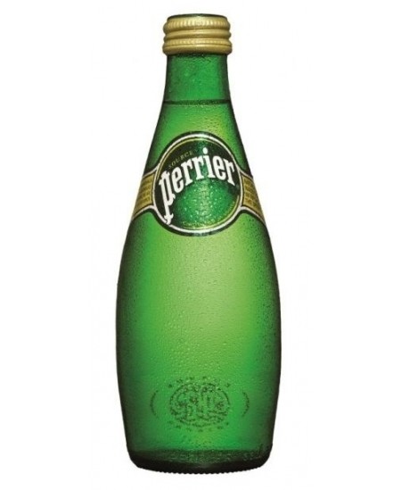 Minerālūdens PERRIER, 330 ml, gāzēts, stikla pudelē