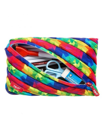 Penālis-zīmuļu ZIPIT Twister Jumbo Pouch, ZTJ-PL2, raibs