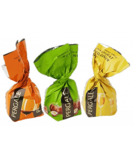 Šokolādes konfektes PERGALĖ MIX 1 kg