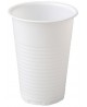 Vienreizlietojamās glāzes, 200 ml, baltas, 100 gab.