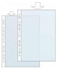 Įmautės dokumentams, 80 µm, A4, 20vnt., skaidrios