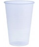 Caurspīdīgas, ekoloģiskas glāzes dzērieniem līdz + 40°C, 300 ml, 50 gab.