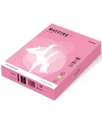 Spalvotas popierius MAESTRO COLOR, 80g/m2, A4, 500 lapų, neoninė rožinė (Neon Pink)