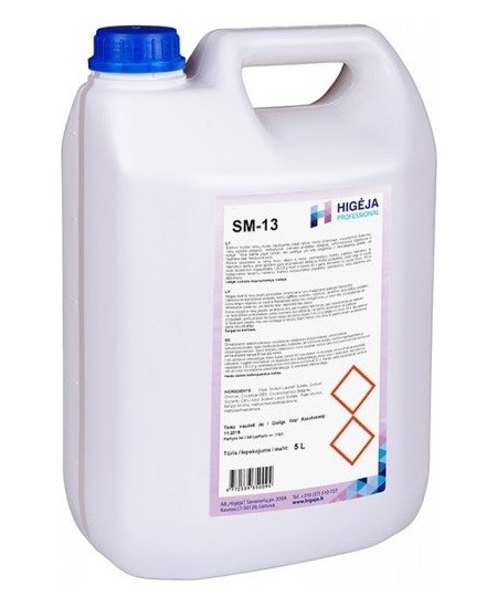 Šķidrās ziepes SM-13 l, bez smaržas, 5 l