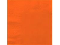 Stalo servetėlės LENEK, oranžinės spalvos, 1 sluoksnio, 24x24 cm, 400 vnt.