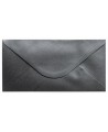Aploksnes PEARL DL (E65), 110x220 mm, 10 gab., metāliski melnas