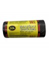 Atkritumu maisi, 30 litri, rullī 50 gab., biezums 8 µm, HDPE, melnā krāsā.