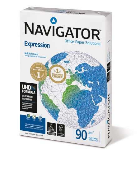 Popierius NAVIGATOR Expression, 90 g/m2, A4, 500 lapų