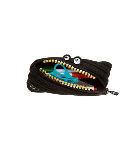 Penālis-zīmuļu ZIPIT Grillz Monster Pouch, ZTM-GR-MB, melns