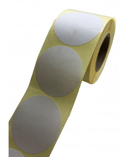 Notariālās uzlīmes, 50 mm, baltas, 500 gab. rullī