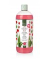 Šķidro ziepju papildinājums MARGARITA, mitrinošas, ar zemeņu aromātu un alvejas gēlu, 1l