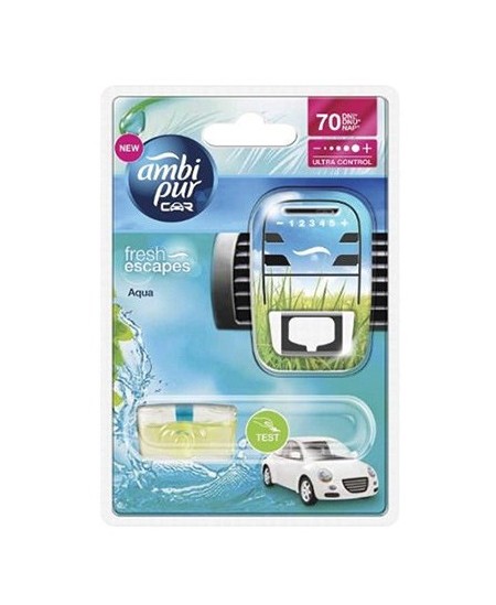 Automašīnas gaisa atsvaidzinātājs AMBI PUR Car Ocean &amp; Mist, 7 ml