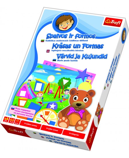 Izglītojoša spēle Trefl "Krāsas un formas"