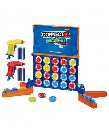 Spēle ar šautenēm HASBRO „Connect 4 Blast“