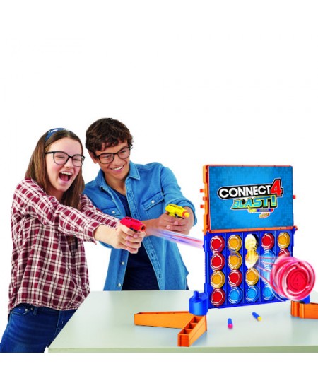 Spēle ar šautenēm HASBRO „Connect 4 Blast“