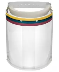 Apsauginis veido skydas su viršutiniu lankeliu