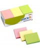 Līmlapiņas STICK´N notes, 38x51 mm, 12 x 100 lapiņas, 3 neona krāsas