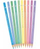 Krāsainie zīmuļi COLORINO Pastel, 10 pasteļkrāsas