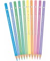 Krāsainie zīmuļi COLORINO Pastel, 10 pasteļkrāsas
