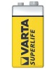 Baterija VARTA Superlife 6F22 (krona), 1 gab.