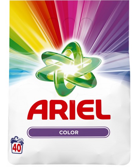 Skalbimo milteliai ARIEL Color, 40 skalbimų, 3 kg
