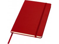Užrašų knygelė JOURNAL BOOKS su gumele, A5, linija, raudona