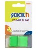 Līmējami indeksi STICK´N, 25x45 mm, zaļi, 50 gab.