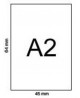 Zīmēšanas papīrs SERIXO A2, 460x640 mm, 250 g/m2, 10 lapas