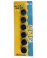 Magnēti ARGO, 20mm melni, 6 gab.