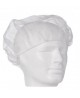 Vienreizlietojamā cepure (berete), balta, 100 gab.